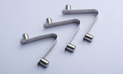 雙珠V型彈片 五金彈片定制 雙珠V型彈片 五金彈片定制